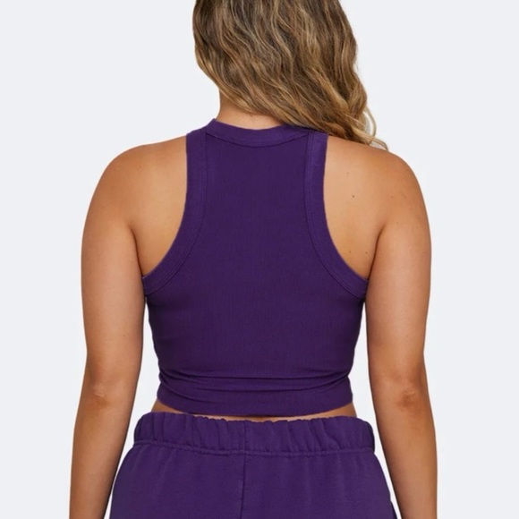 SET ACTIVE Racer Crop Tank - Picture 2 of 10